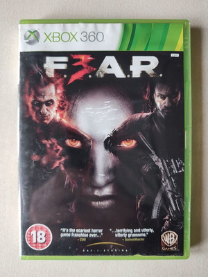 F.3.A.R. Xbox 360 μεταχειρισμένο με θήκη, εξώφυλλο και manual