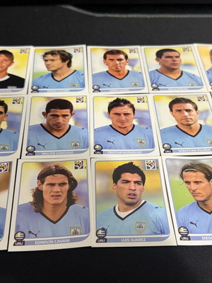Uruguay Full Set Sticker Παγκόσμιο Κύπελλο 2010 καινούργιο