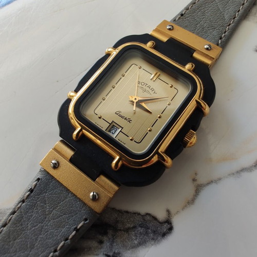 Rotary Swiss Quartz Vintage Women's Watch NOS from 1980s