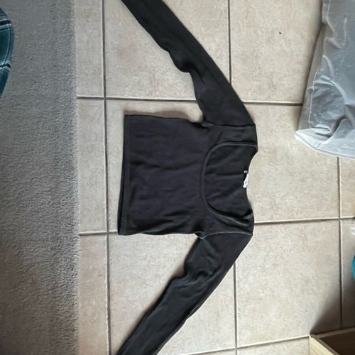 Black Zara blouse like new, size M-L