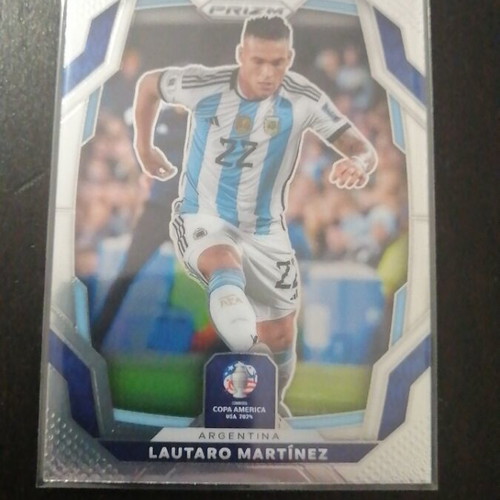 Lautaro Martinez 2024 Panini Prizm Conmebol Copa America card like new