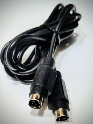 S-Video 4-pin Mini-DIN cable new, male to male