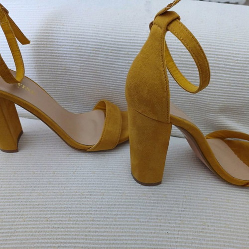 Sandal new size 38 yellow