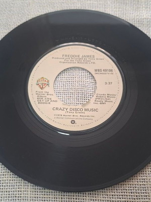 Freddie James Hollywood / Crazy Disco Music 7' употребяван, R&B / Soul