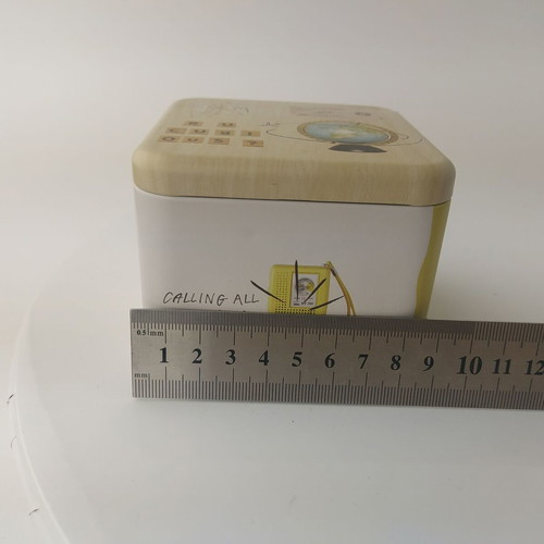 Metal box from Fossil watch #5591 used