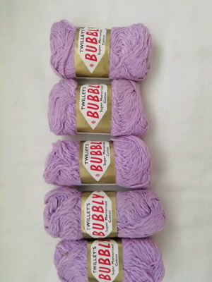 Twilley's cotton yarn new, pack of 5 skeins