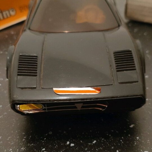 Fino 2000 plastic toy car used with missing parts