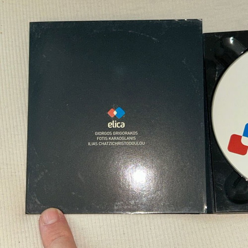 Elica Asymmetrica rare electronic CD with K. Vita, Liantinis, Savvas Ysatis