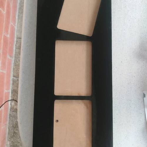 Photo frame vertical used, made of glass