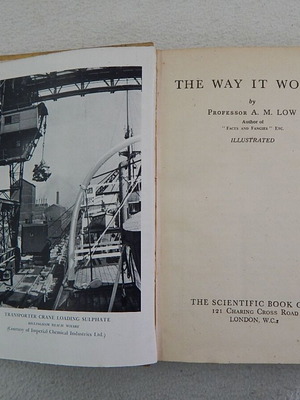 The Way It Works old English book 1944 used, hardcover