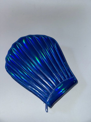 Brush case holographic blue new