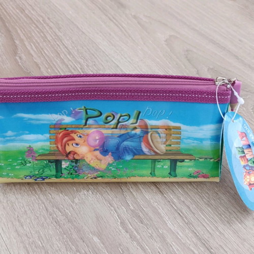 Set of 3 notebook, pencil case and erasers new