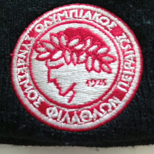 Olympiakos Acrylic Beanie New Black One Size