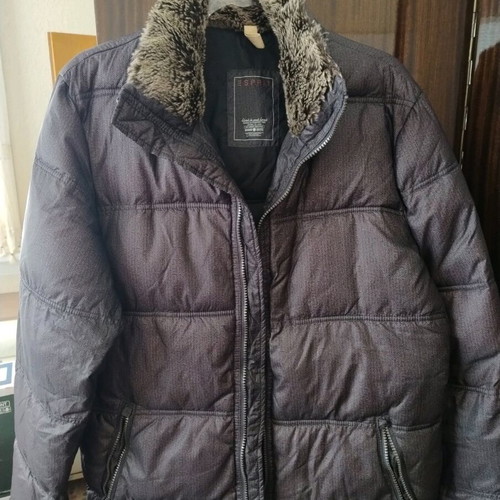 Esprit men's winter jacket like new, gray, size L