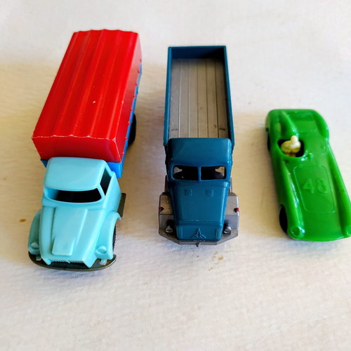 Vintage toy cars Joy Toy and Wiking set like new, 1970s-80s