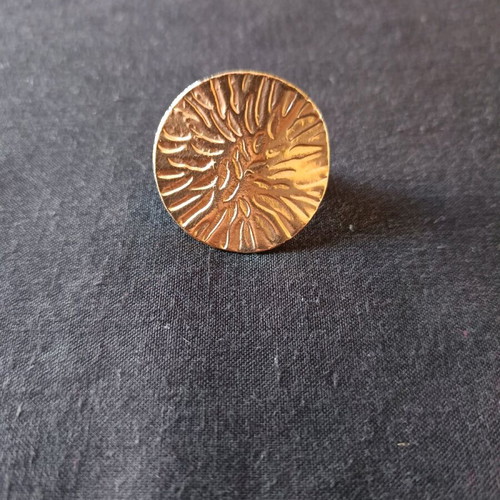 Feux gold ring used, adjustable