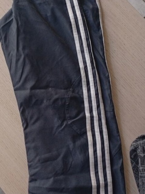Adidas sports pants and hoodie set for 12 years old like new, grey