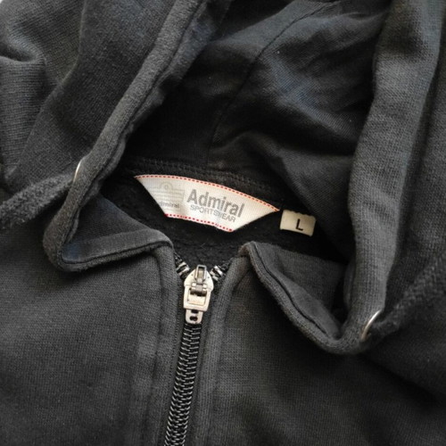 Admiral crop jacket used with back design black size L