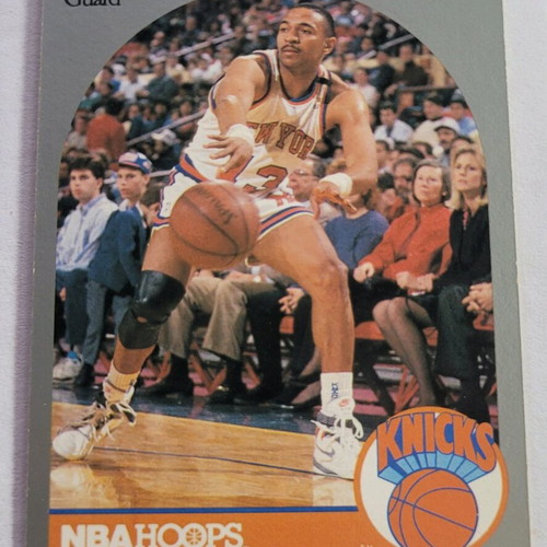 NBA Hoops Mark Jackson 1990-91 card used with Menendez Brothers