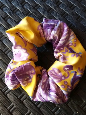 Scrunchie χειροποίητο