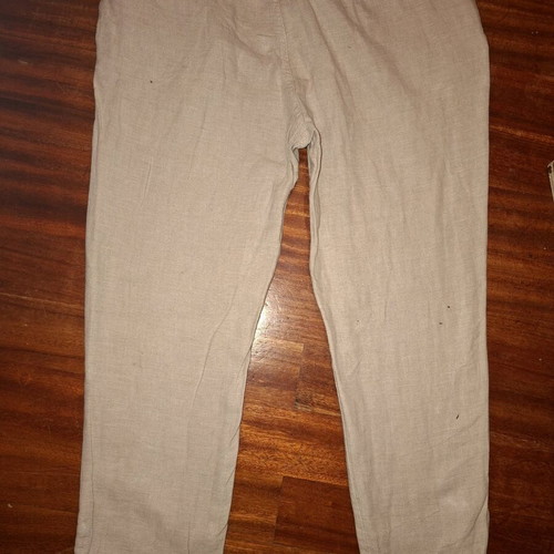 Zara men's pants like new, beige, size 31