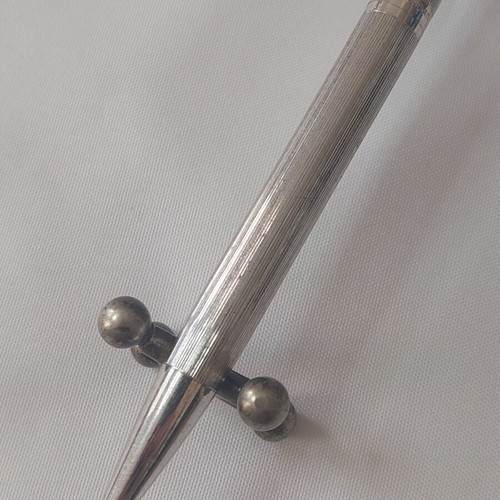 Waterman pen used, silver-plated