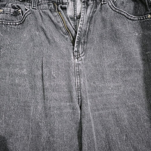 Black high-waisted mum jeans owtwo fashion like new, size 36
