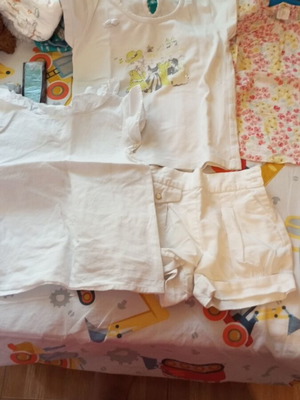Kids set used, 3 t-shirts and 1 shorts