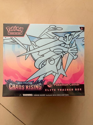 Chaos Rising Pokemon Center ETB new