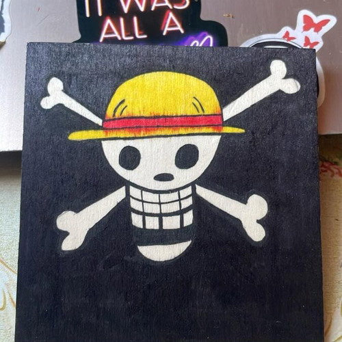 One Piece handmade painting 10x10