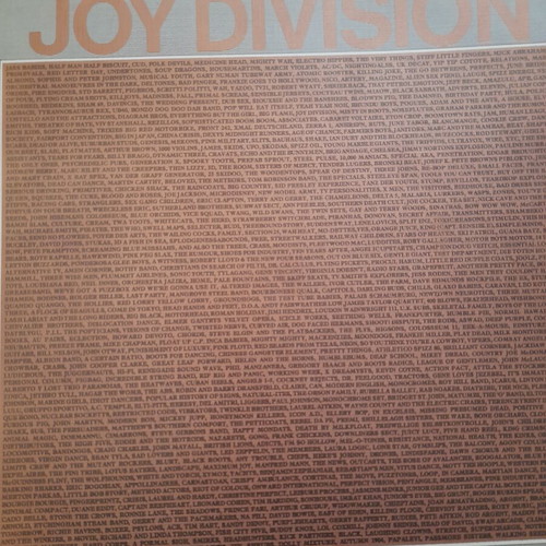 Joy Division The Peel Sessions vinyl record used, pop
