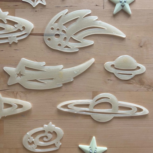 Light decals used, pack of 13 pieces