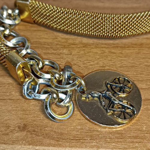 Vintage metal belt used