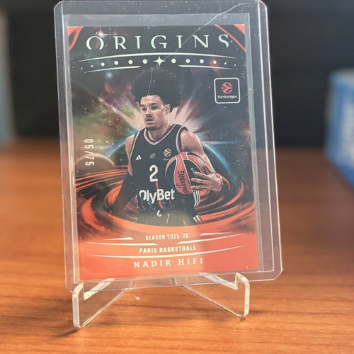 25-26 Panini EuroLeague Origins Nadir Hifi card 05/75