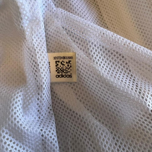 Adidas training jacket new, size Medium, white