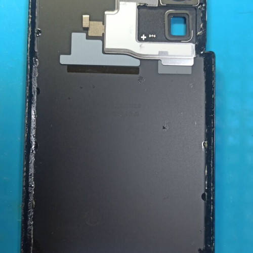 Samsung S21 Ultra 5G back cover used, black, original