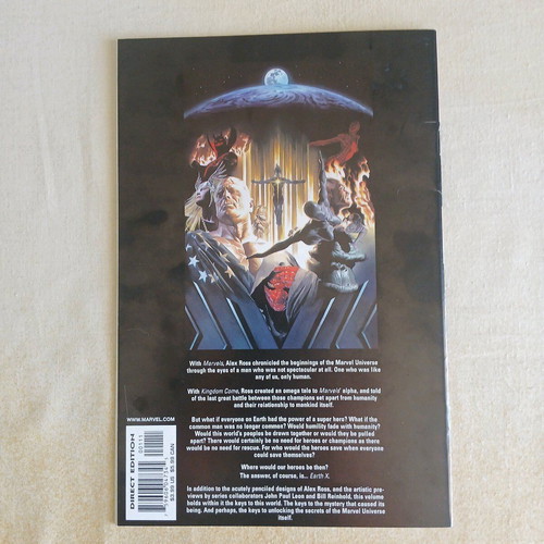 Earth X Sketchbook like new, Alex Ross