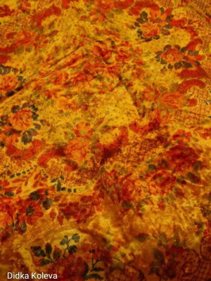 Италианска плюшена покривка за спалня като ново