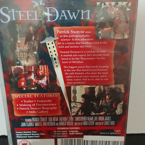Steel Dawn DVD new, sci-fi action movie