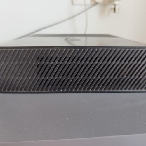 Xbox 360 E used console with power cable, disc tray issue