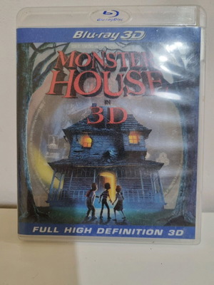 Monster House 3D Blu-Ray animated movie