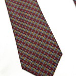 Hermes multicolor silk tie used