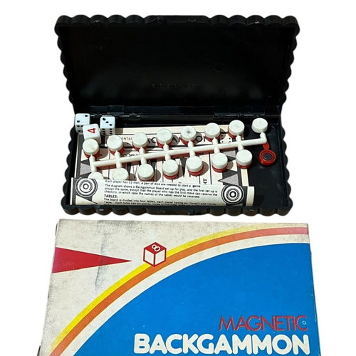 Backgammon Magnetic Vintage new