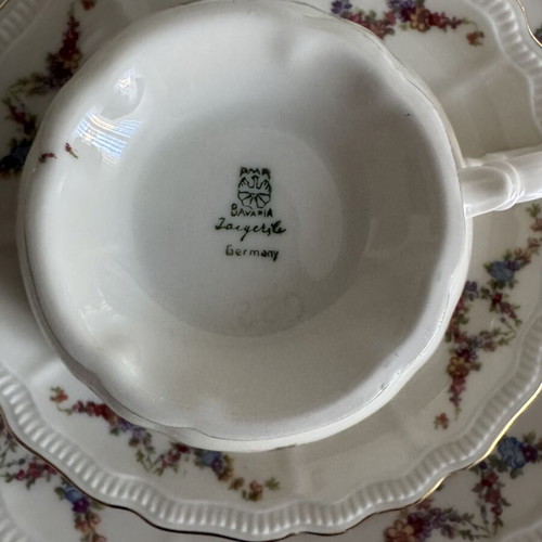 Bavaria Trio tea set, like new