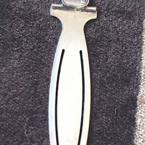 Silver Bookmark 925 Electric Guitar like new, Italian made