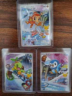 Pokémon TCG First Partner Illustration Collection Series 1 Gen 4 cards new
