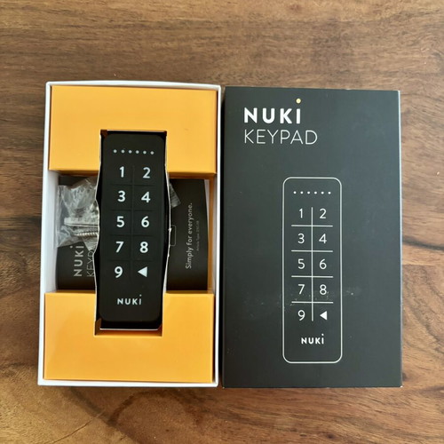 Nuki Keypad wireless keypad like new with accessories