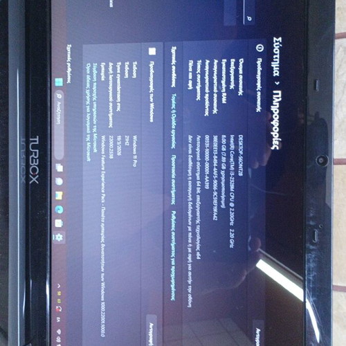 Laptop TurboX W253EFQ like new, Intel Core i3, 8GB RAM, SSD, Windows 11 Pro