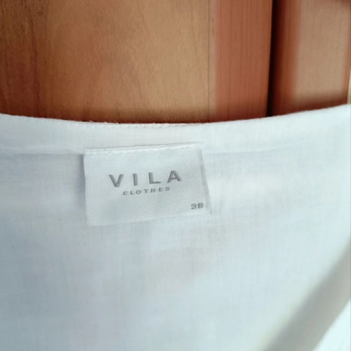 Vila white dress, size medium