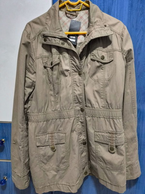 Bozzena women's gray medium coat used